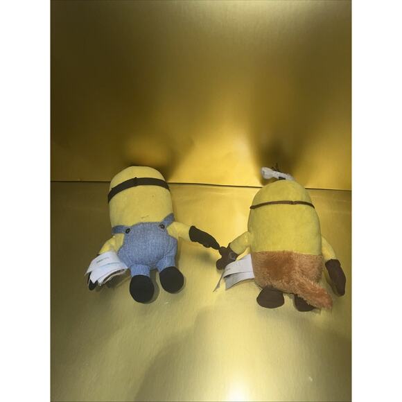 A Lot Of Two Build A Bear Minion Plushies and Two 5 Inch Mini Minion Plushies.‼️ - Picture 4 of 11